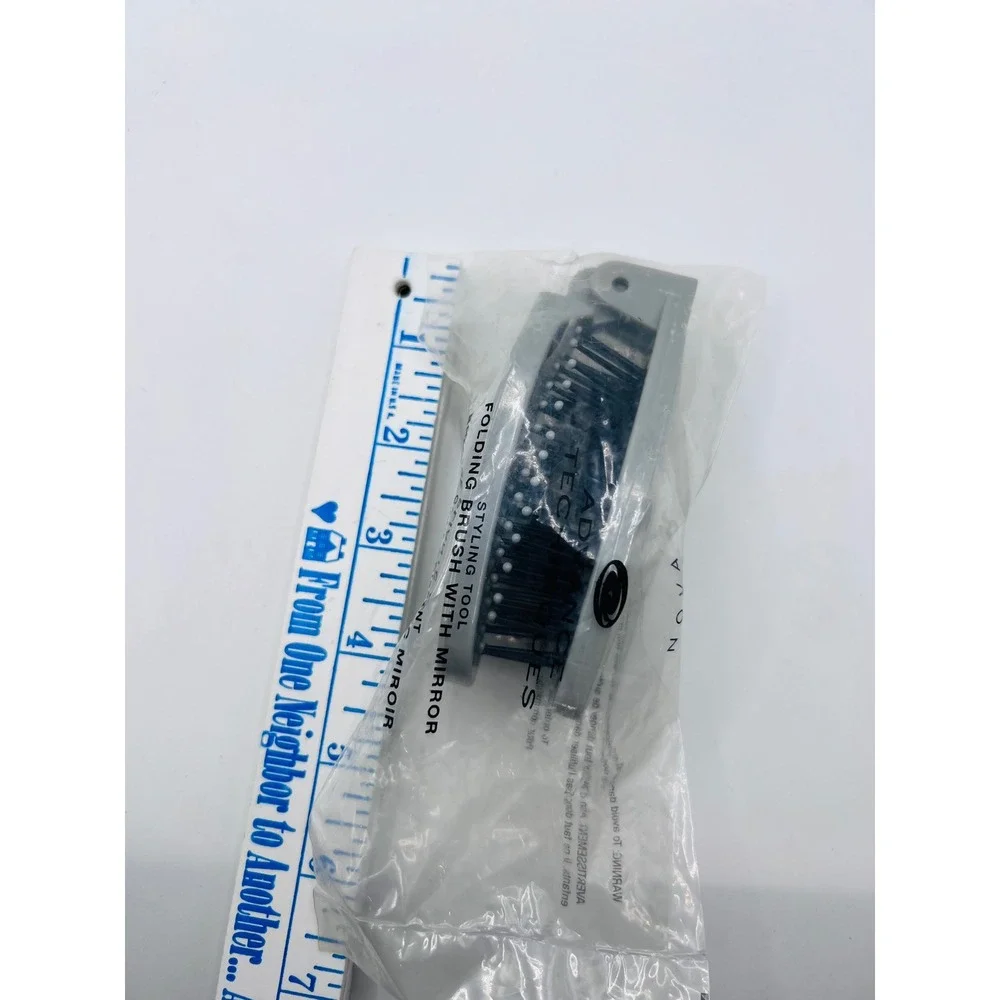 Avon Advance Techniques‎ Folding Brush With Mirror 2000 Y2K NOS Sealed Beauty